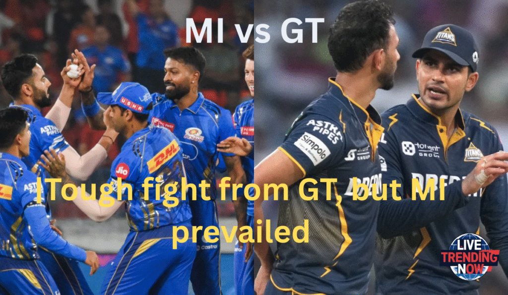 Eliminator Epic: MI's Strategic Mastery Ends GT's IPL 2025 Campaign