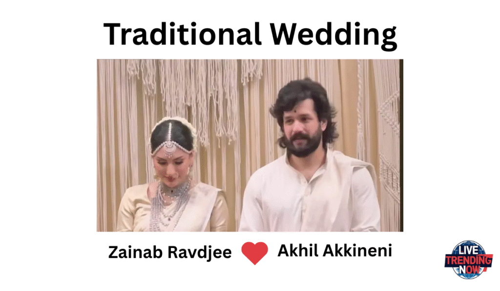 Akhil Akkineni and Zainab Ravdjee's Traditional Wedding