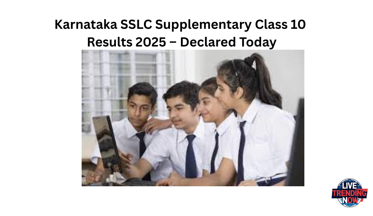 Karnataka SSLC Supplementary Class 10 Results 2025